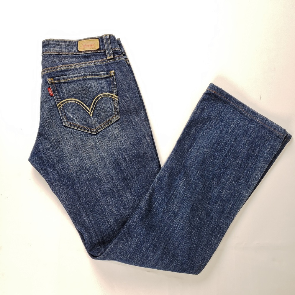 Levis Too Super low Jeans Boot Size 5 Med 30Wx30L
